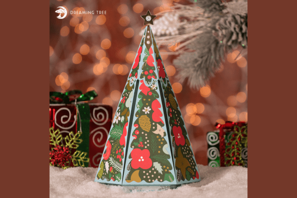 Christmas Explosion Box SVG