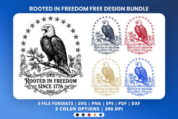 250th Anniversary Rooted in Freedom SVG