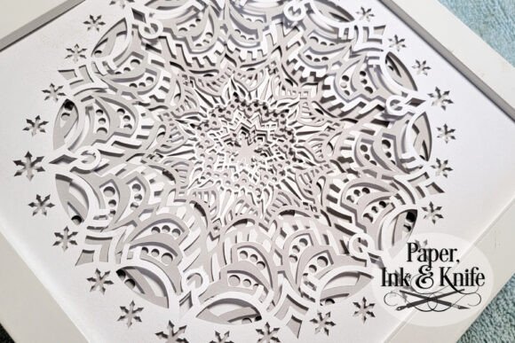 Snowflake 3d Shadow Box