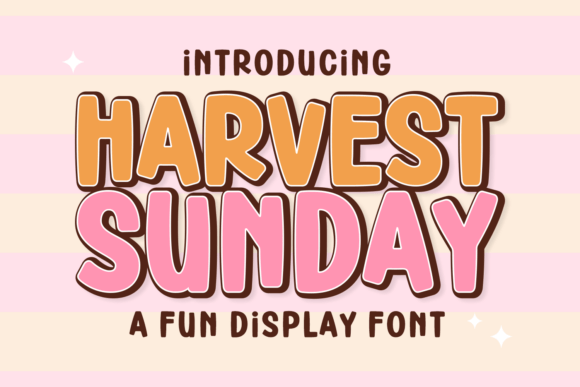 Harvest Sunday - Download Now