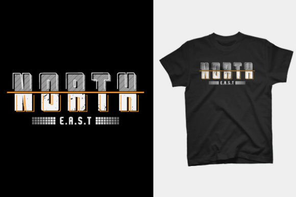 T Shirt Design - North East - Download Now