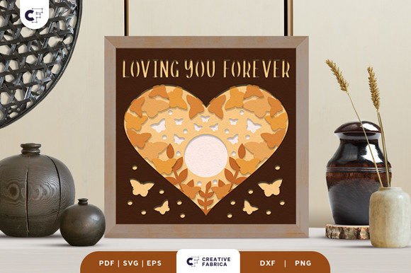 Memorial 3D Shadow Box Papercut