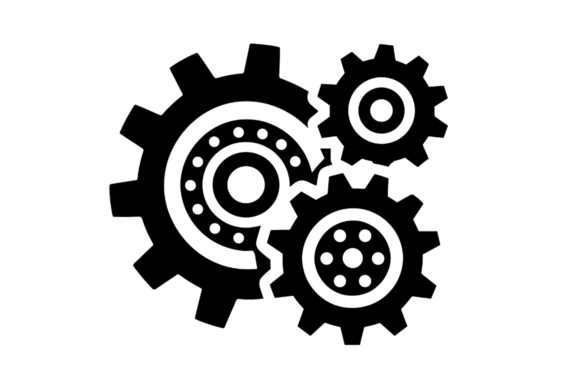 Gears DXF File, CNC Cutting File Laser
