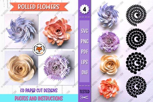 Flowers Paper Cut