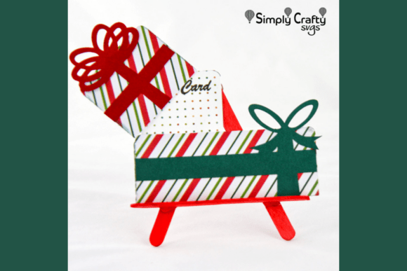 Presents Gift Card Holder SVG
