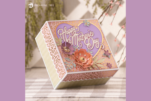 Mother's Day Gift Box SVG