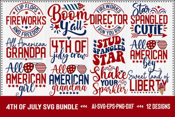 4th of July Svg Bundle