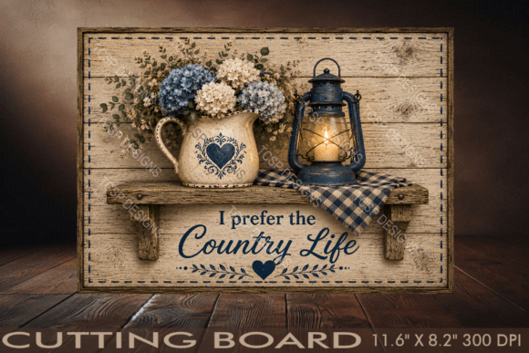 Country Life Cutting Board