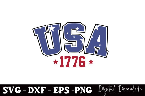 USA 1776, 4th of July SVG, Freedom SVG - Download Now
