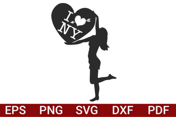 I Love New York Silhouette