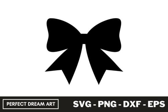 Ribbon Bow SVG Silhouette File - Download Now