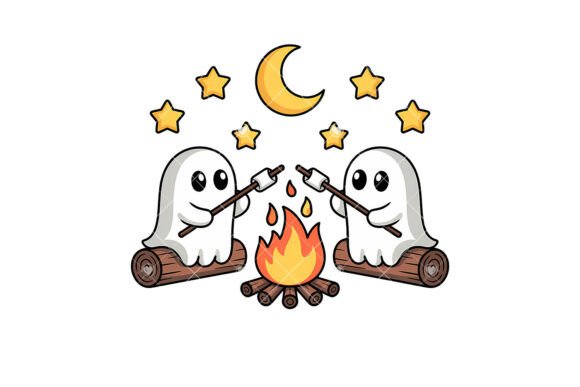 Ghosts Camp Spooky Halloween Outdoors - Download Now