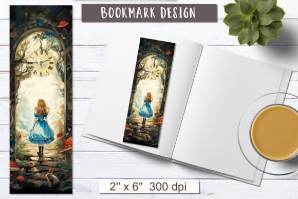 Alice in Wonderland Fairy Tale Bookmark