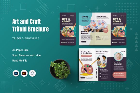 Art and Craft Trifold Brochure
