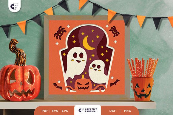 Cute Ghost Light Box