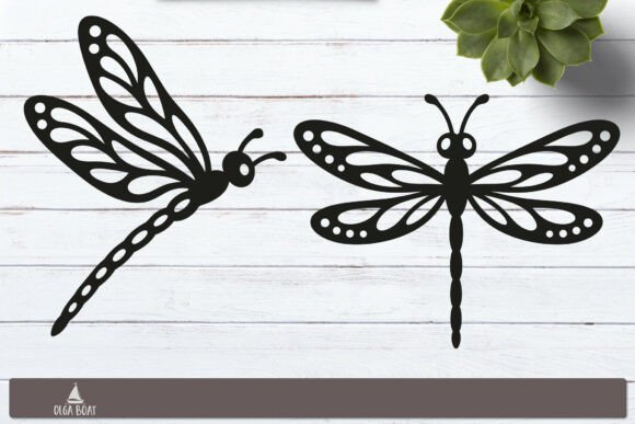 Dragonfly SVG Silhouette Design - Download Now