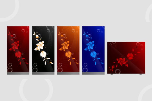 Refrigerator Door Cover Vector Sticker - Download Now
