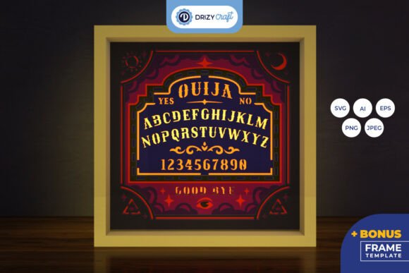Ouija 3D Light Box - the Glowing Gateway - Download Now