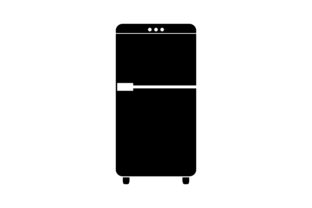 Refrigerator Vector - Download Now