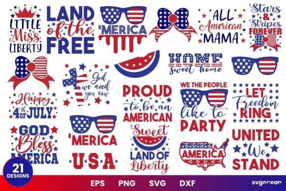 4th of July Svg Bundle