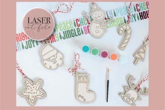 Christmas Ornaments for DiY Craft Kits