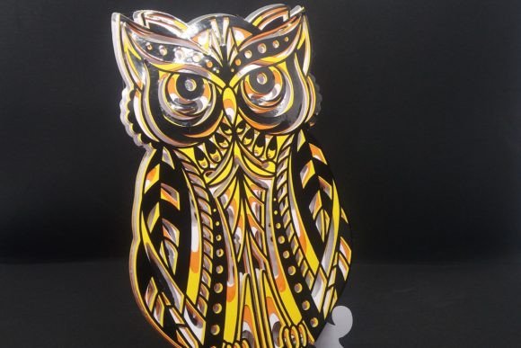 Owl Layered Design