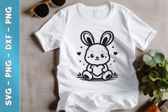 Cartoon Rabbit SVG Clipart 11