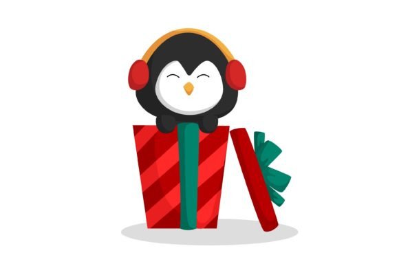 Penguin Character Design Illustration