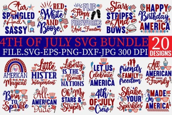 4th of July SVG Bundle,Fourth of July - Download Now