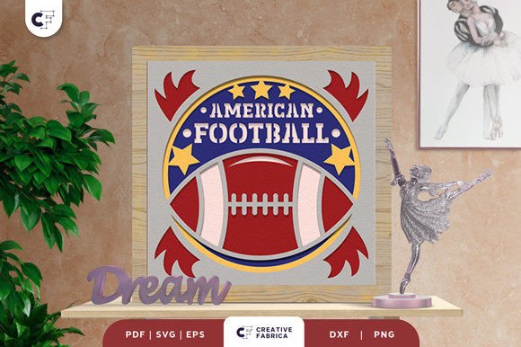 Usa Decoration Paper Cut